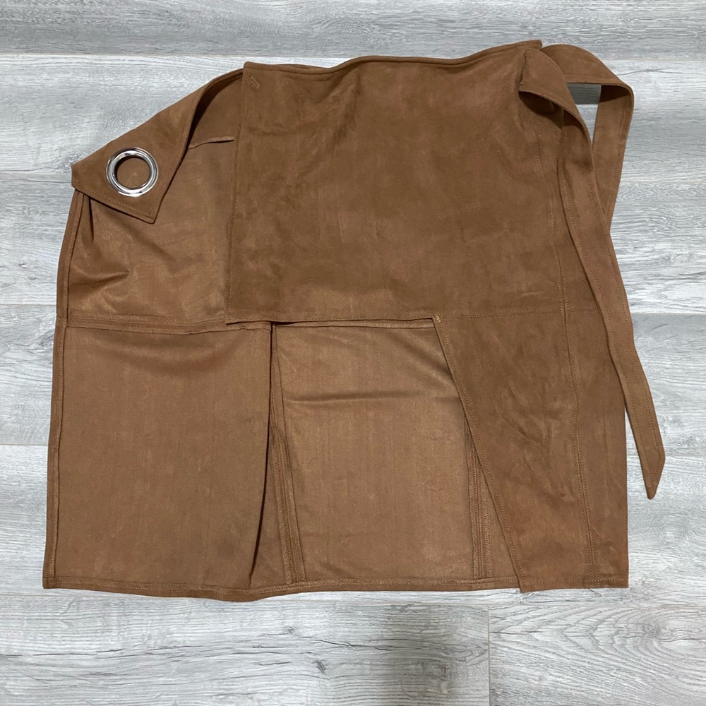 Suede Skirt